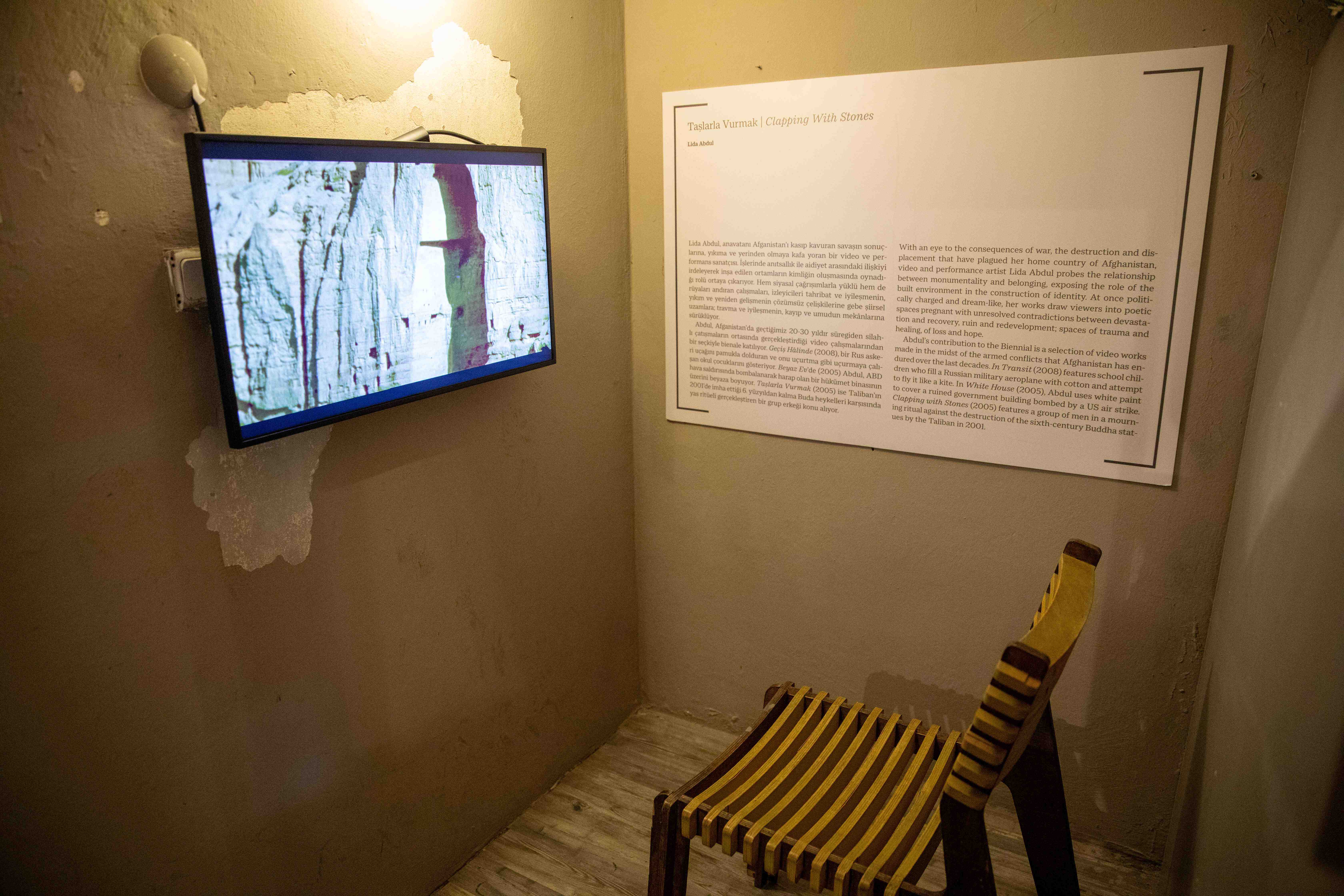 arthereistanbul with Lida Abdul. Photograph by Faith Yilmaz