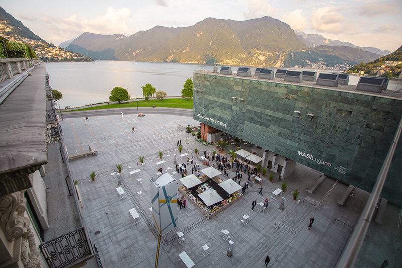 Lugano daytime view from LAC