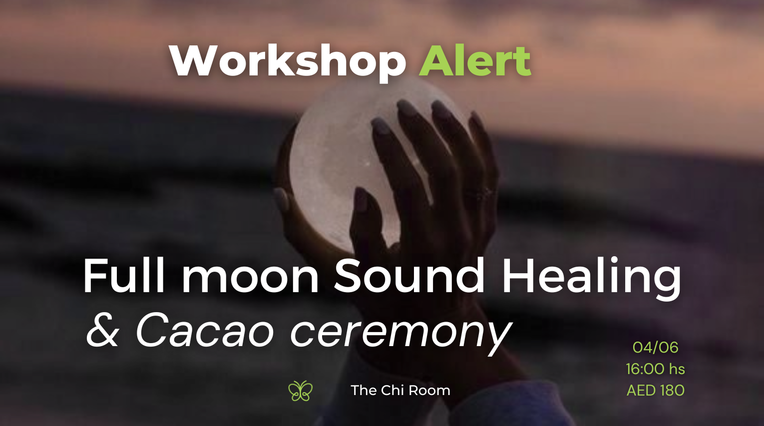 Full Moon Sound Healing & Cacao Ceremony