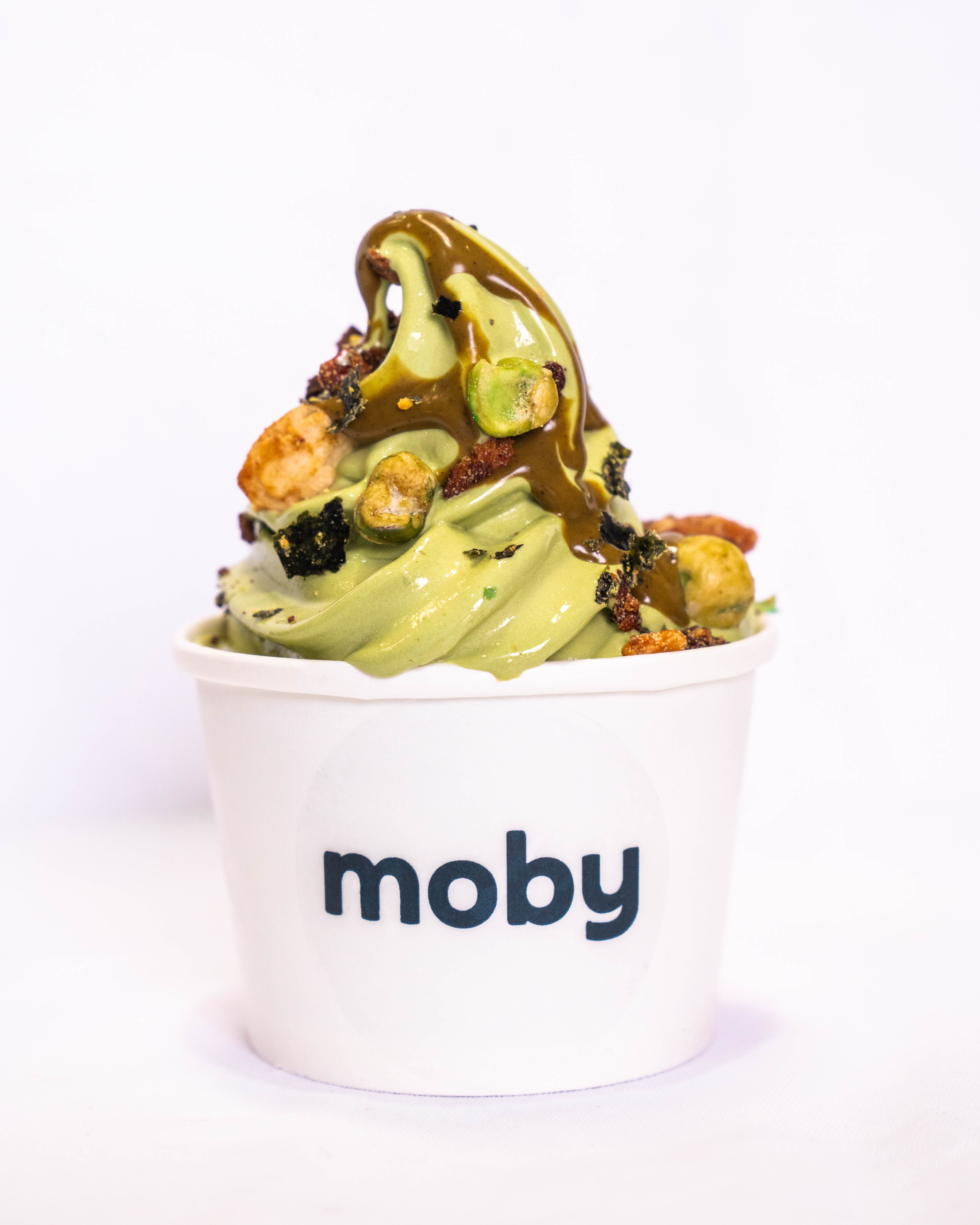 Complimentary Matcha soft serve