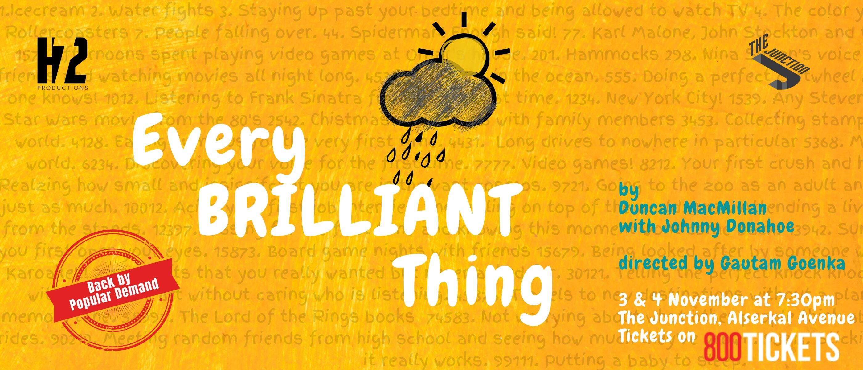 Every Brilliant Thing