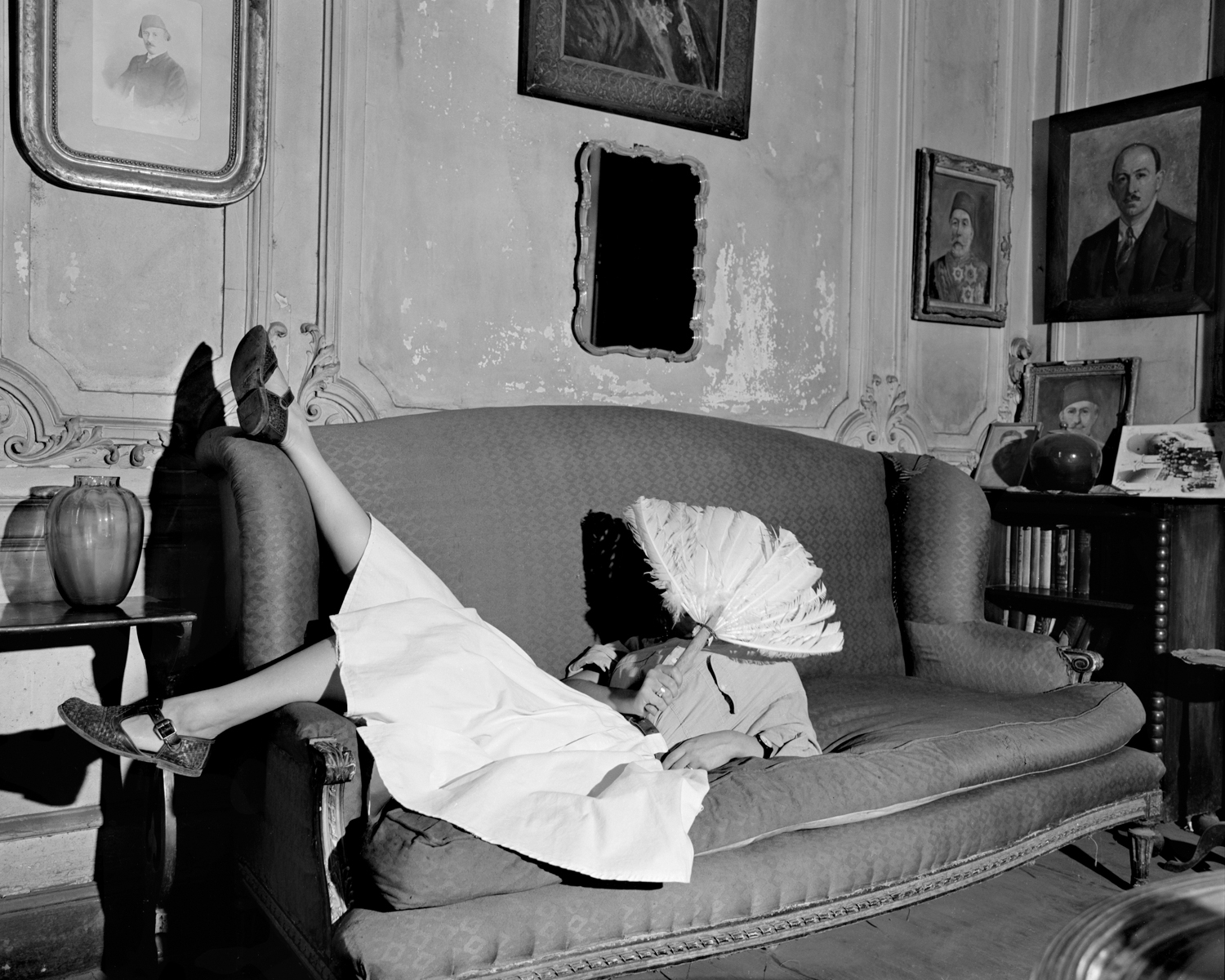 Fouad Elkoury Kuchuk Hanem 1990 ink jet print on Baryta paper 72x90cm