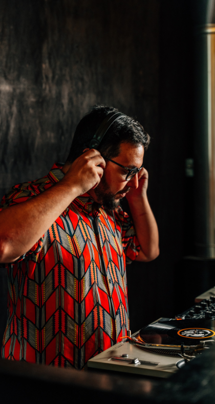 Live DJ Playing at Nightjar