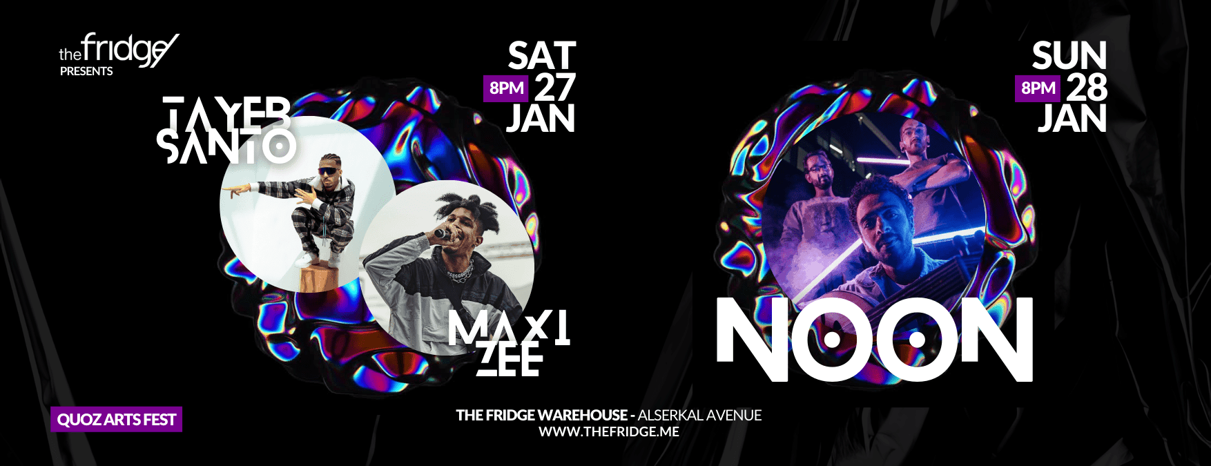 The Fridge Presents x Quoz Arts Fest