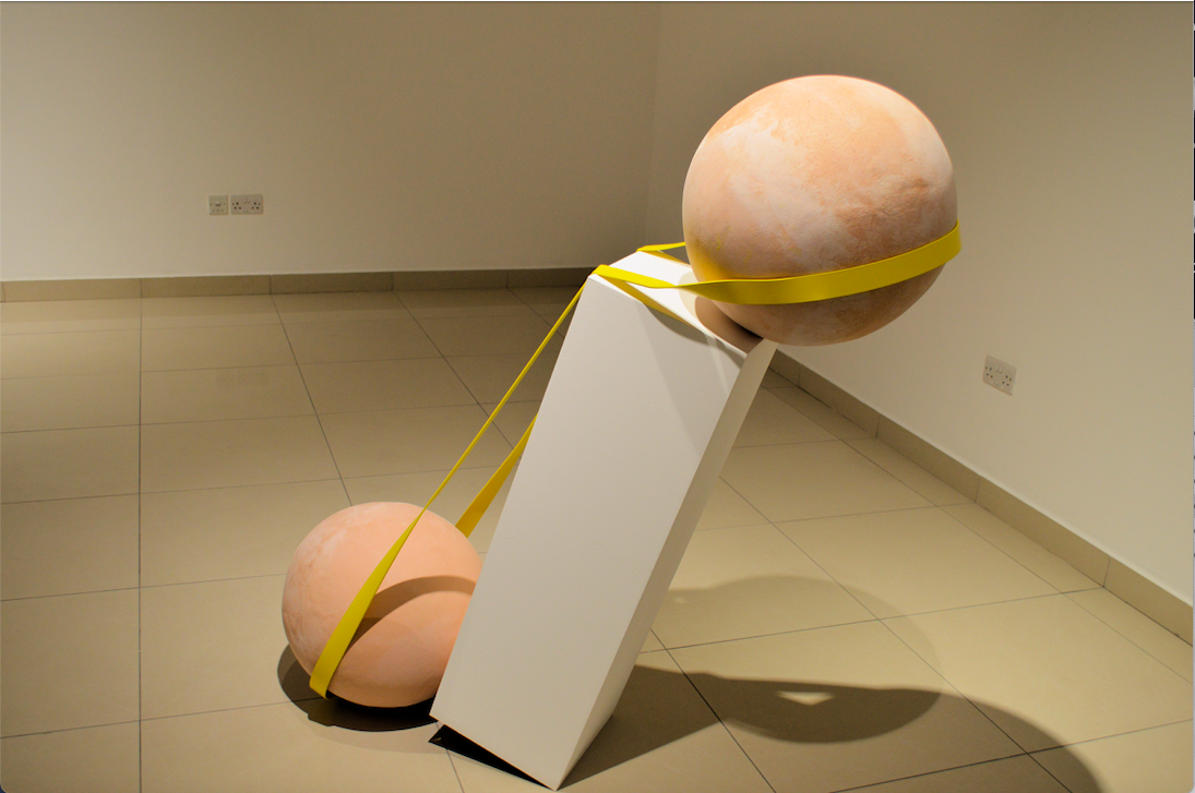 Tension II (2014) by Shaikha Al Mazrou