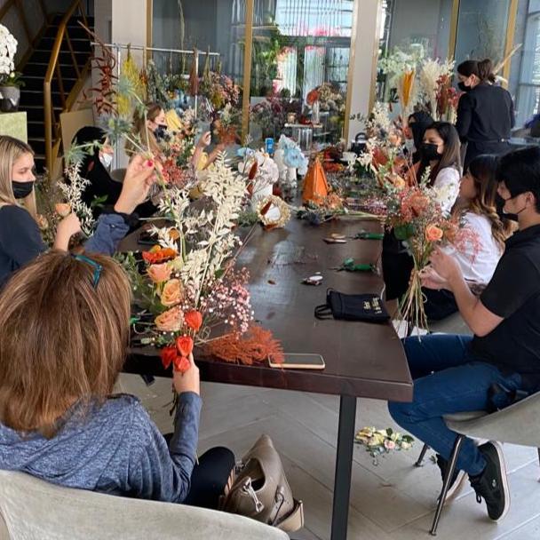 Spring Inspired Flower Arrangement Workshop