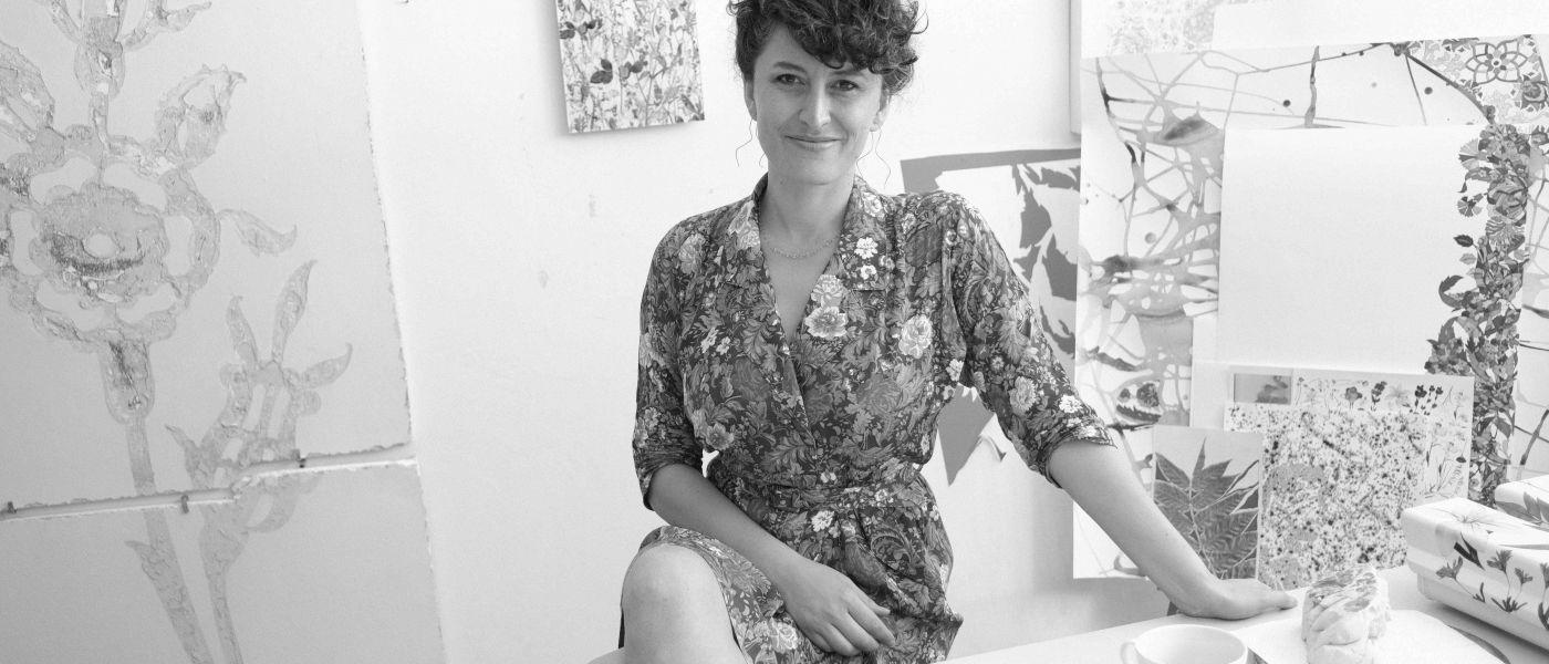 Burçak Bingöl in her studio (Image credit: Mine Erkmen).