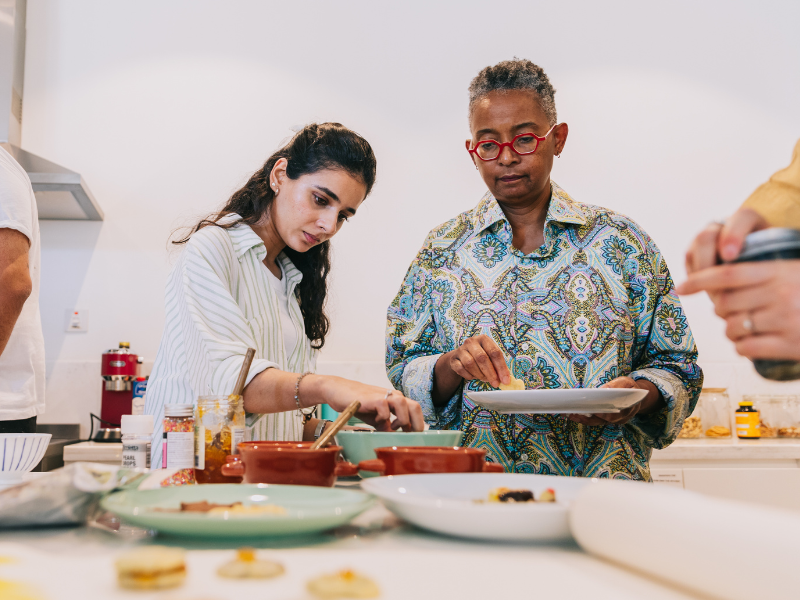 Image: Shannon Holden at Rewilding the Kitchen