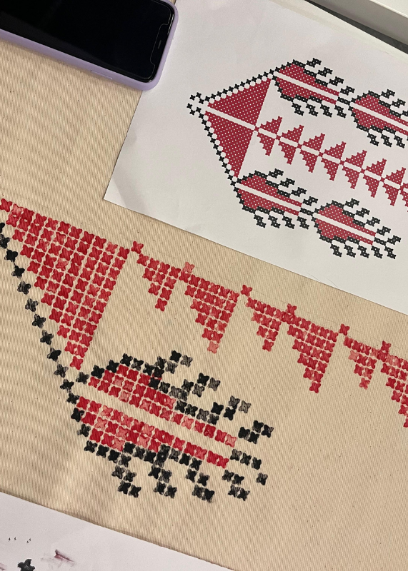 Tatreez Reimagined: From Thread to Print