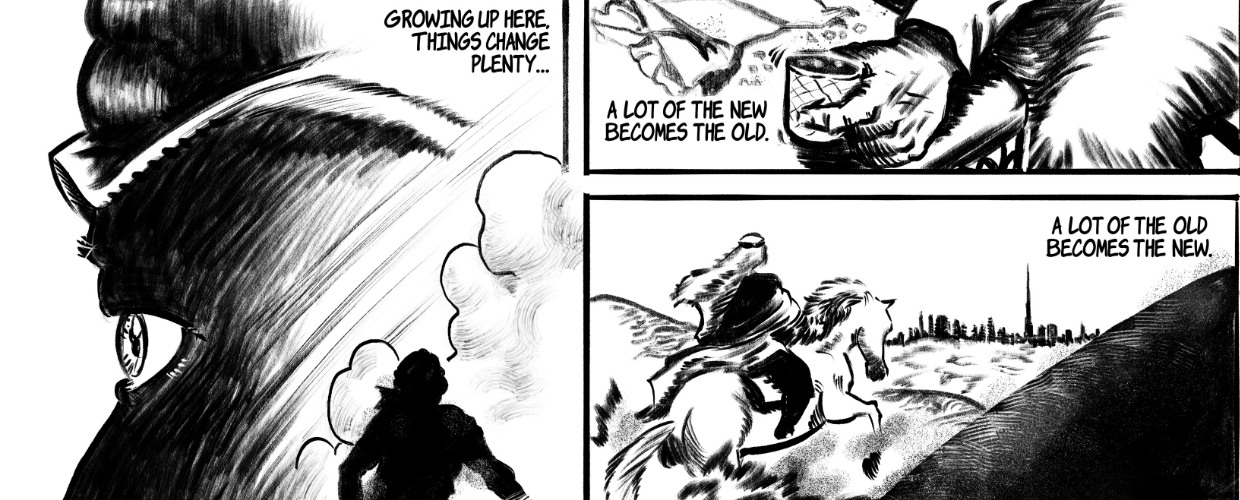 Comics Through Light: Mohammed Al Shaibani