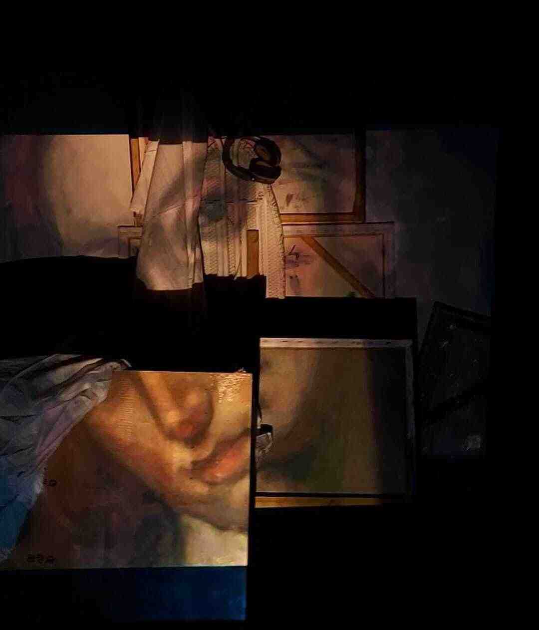 A – B = C (The image interrogated)