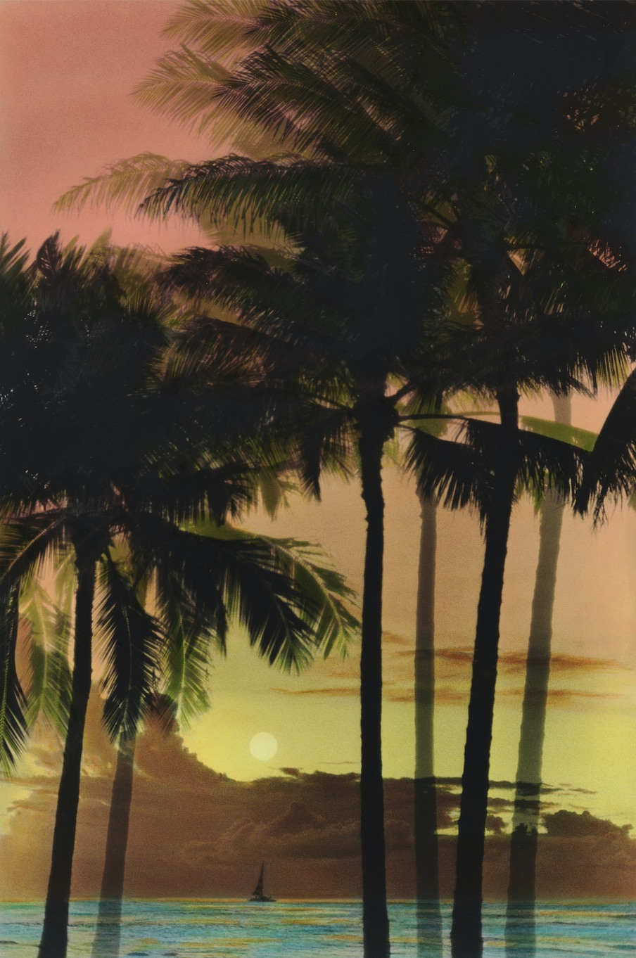 Youssef Nabil Your Life was just a Dream 2019 Hand colored gelatin silver print 75 x 115 cm Edition of 5