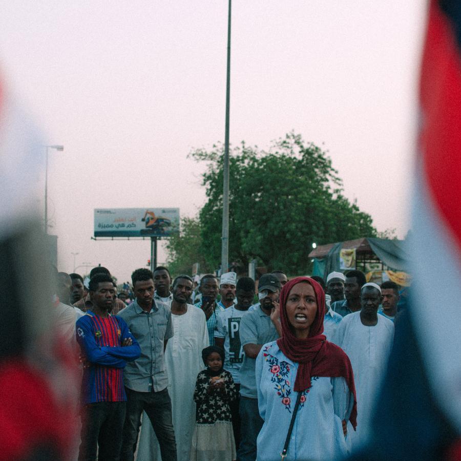 Saad Eltinay Somos la resistencia 2019. Image courtesy of the artist.