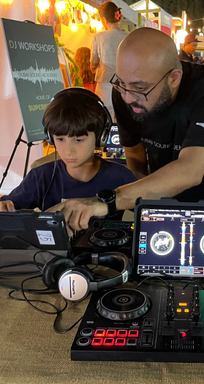 DJ Workshops and Young DJ Performances